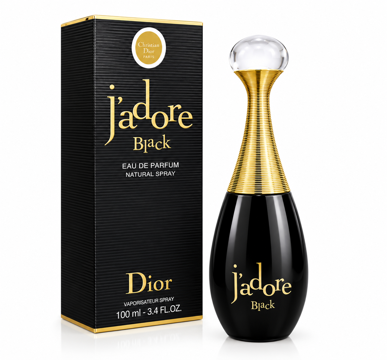 Dior J adore Black Eau de Parfum Natural Spray – 100 ml 3.4 FL. OZ.