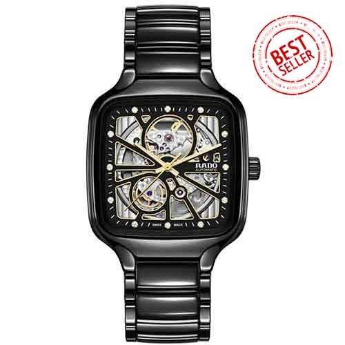 RADO R27086712 True Square Automatic Open Heart Unisex Watch